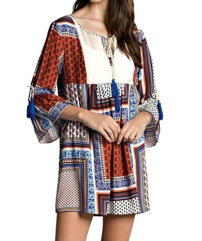 Kori Kori - Tassel and Lace Dress
