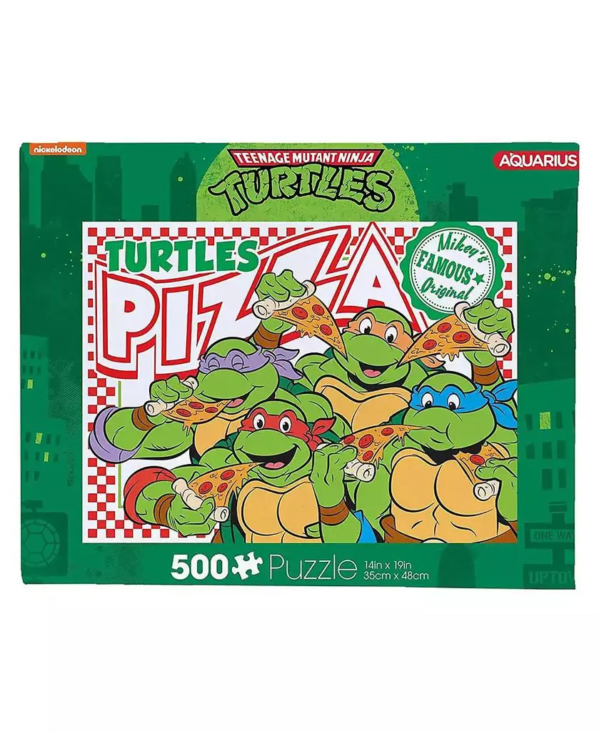 NMR Distribution Teenage Mutant Ninja Turtles Pizza 500 Piece Jigsaw Puzzle