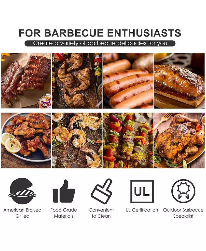 1350 W Outdoor Electric BBQ Grill with Removable Stand – On Sale Now ...
