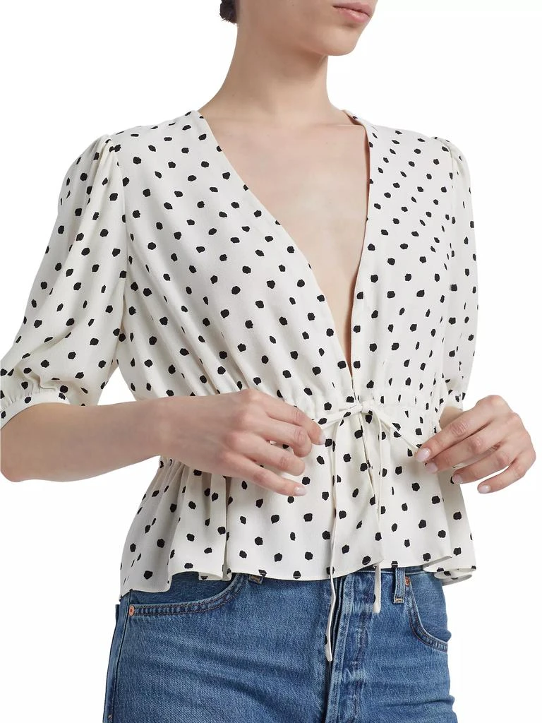 Jenni Kayne Sawyer Dot Blouse 6