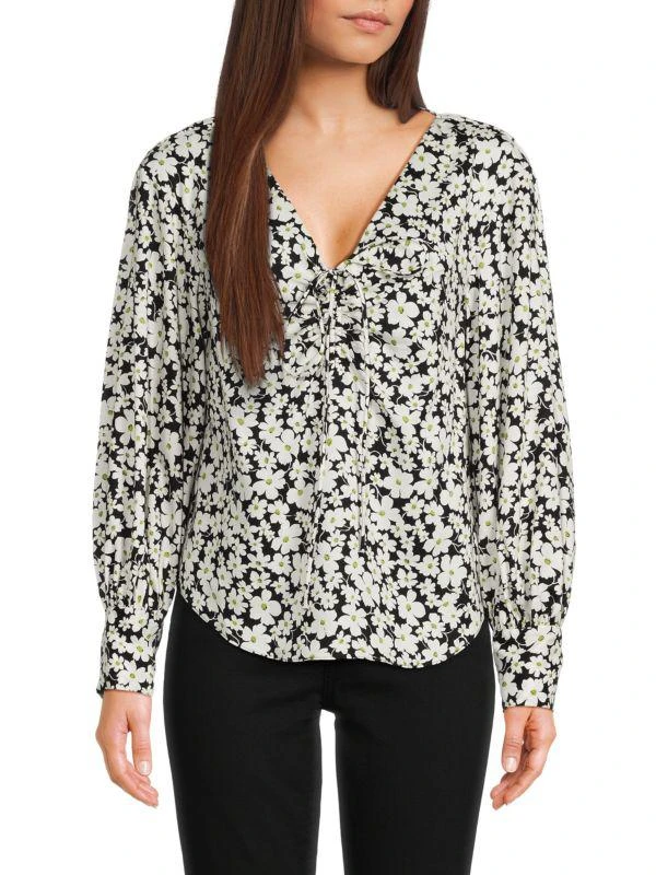 Rebecca Taylor Paige Floral Top 1