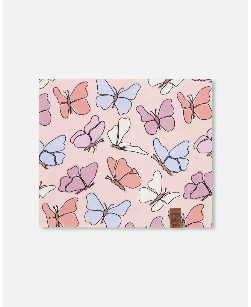 Deux par Deux Girl Stretch Jersey Neck Tube