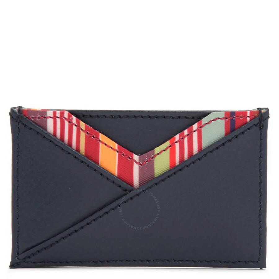 Wolf Howard Navy Card Wallet 466417