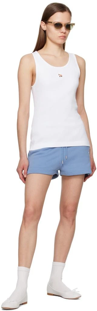 Maison Kitsune White Baby Fox Tank Top 4