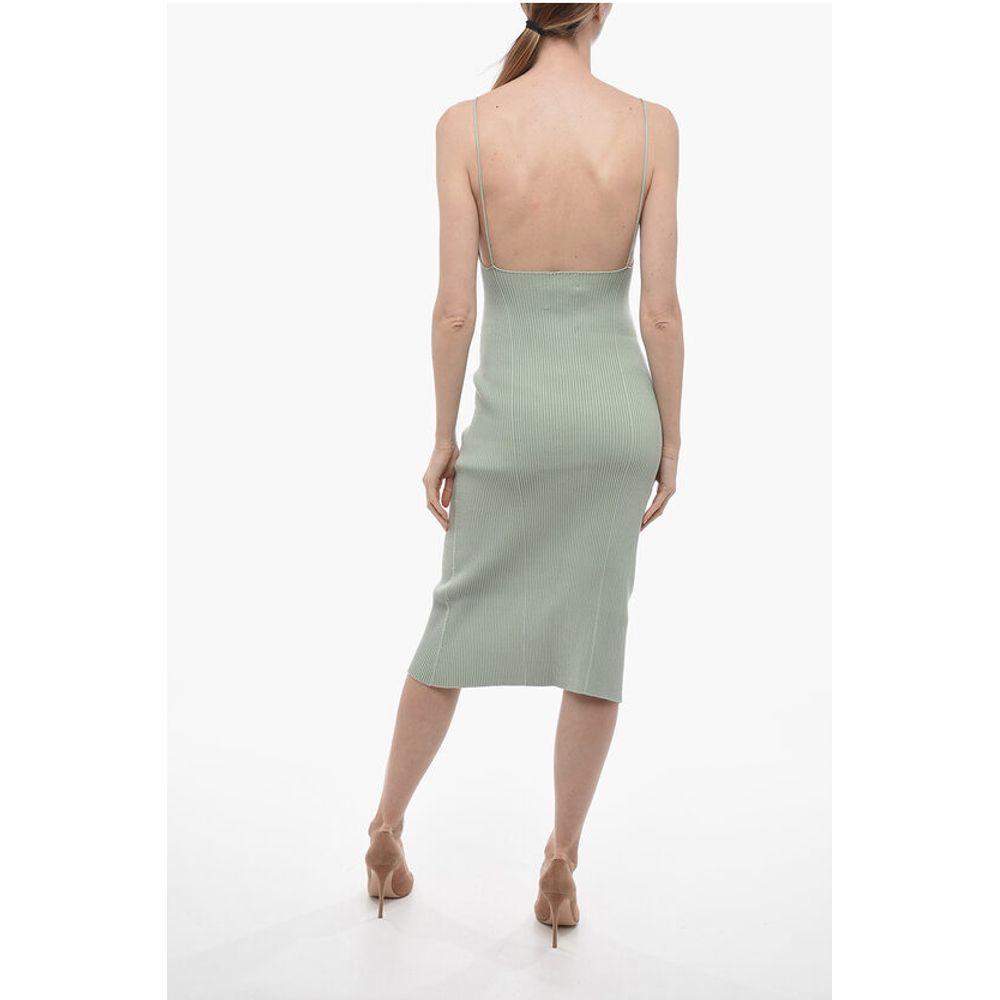 AERON Aeron Ribbed Bodycon ZERO 104 Longuette Women's Dress