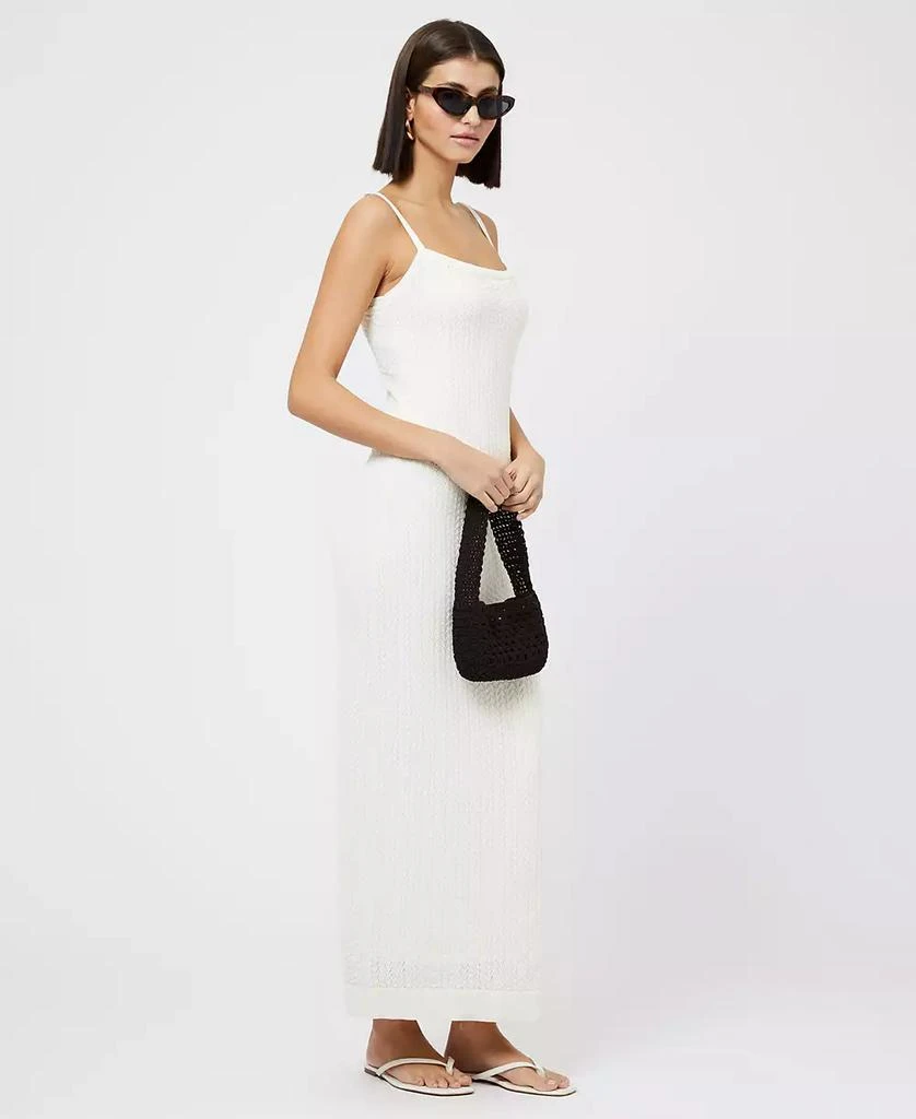French Connection Women's Square-Neck Pointelle Dress 4