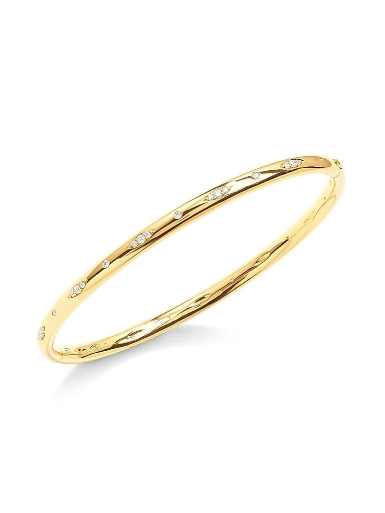 Tamara Comolli Gypsy 18K Yellow Gold 
Diamond Pavé Bangle Bracelet 1