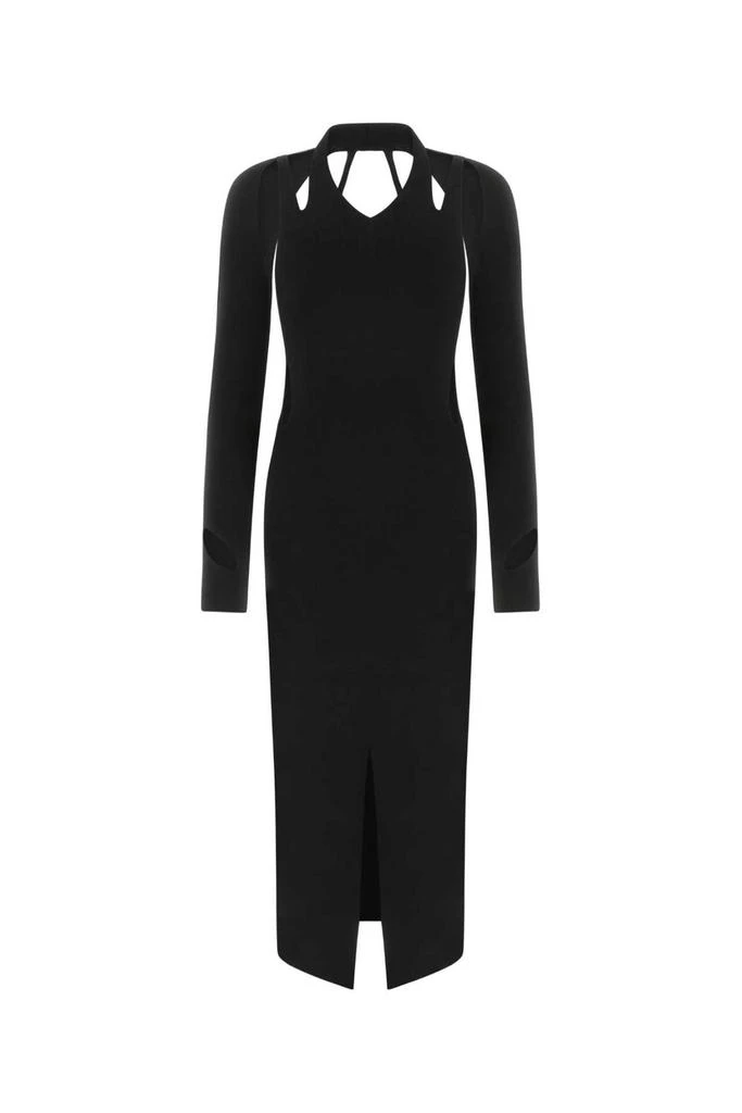 Dion Lee Dion Lee Plaited Backless Knitted Midi Dress 1