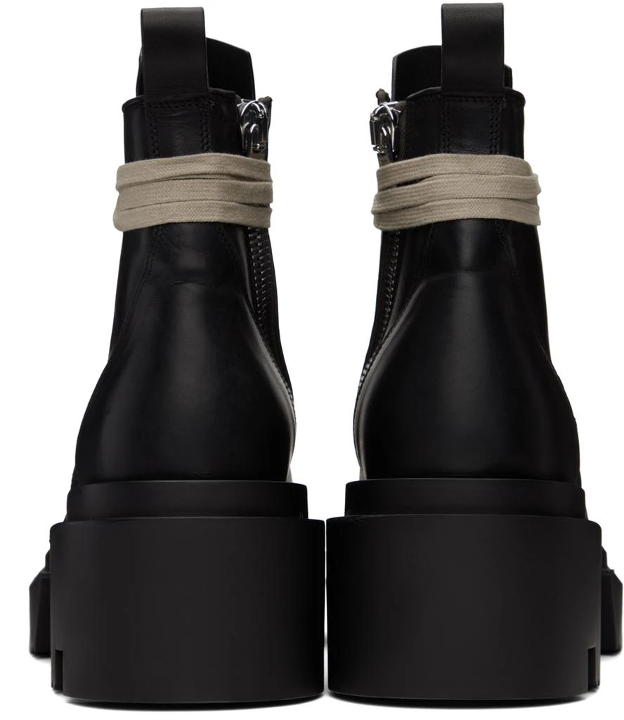 Rick Owens Black Low Army Bogun Boots 2