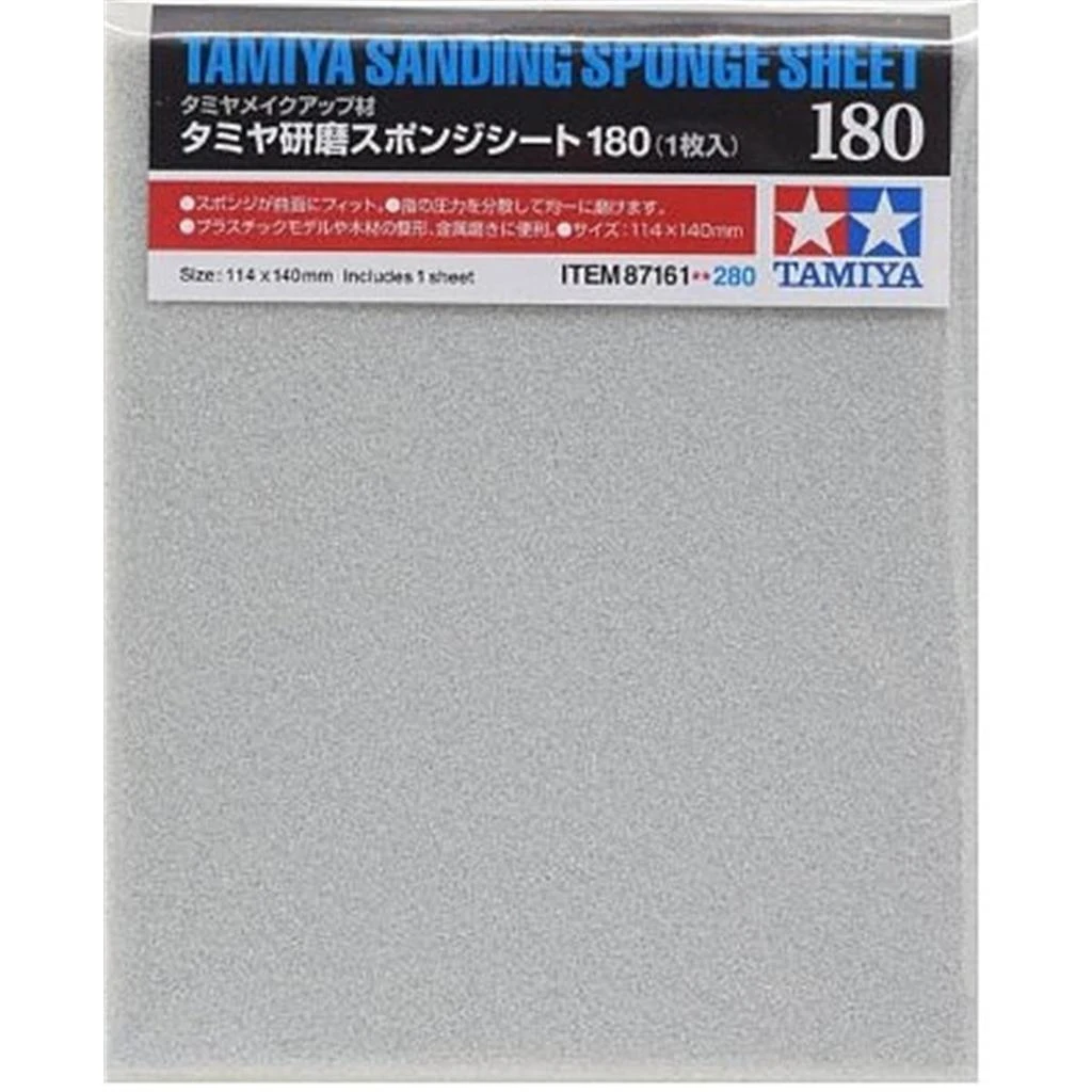 Tamiya Sanding Sponge Sheet 180 Level