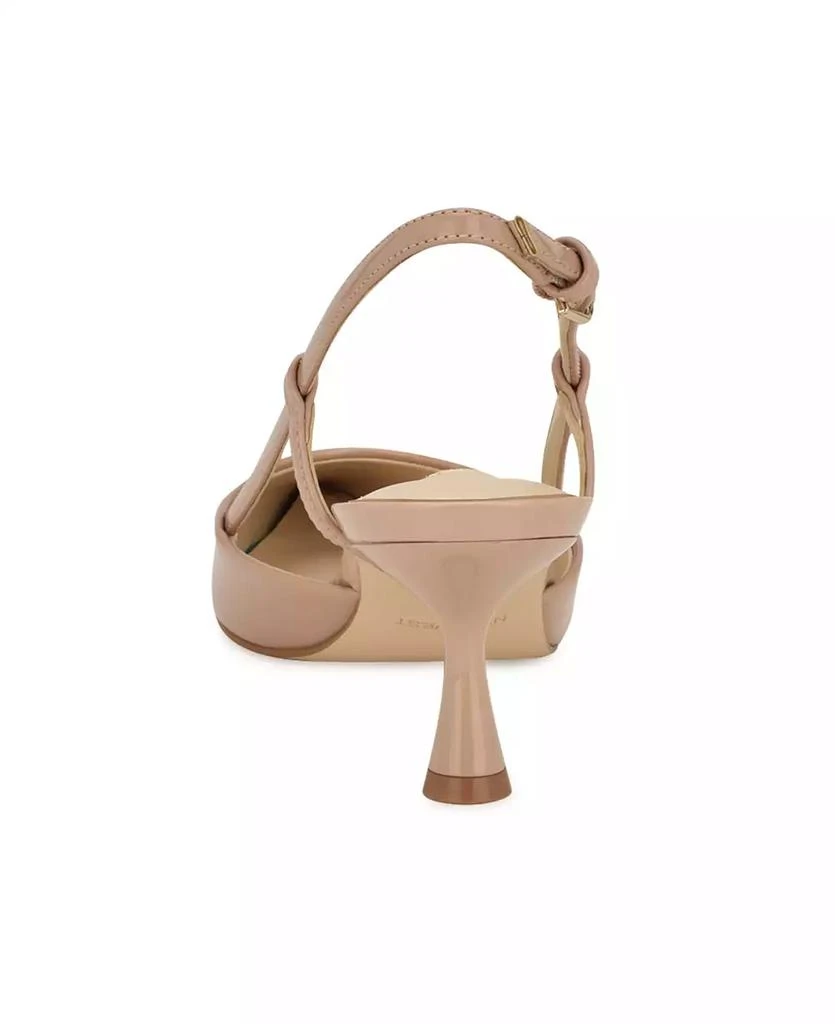 Nine West Women's Rhonda Kitten Heel Slingback Pumps 3