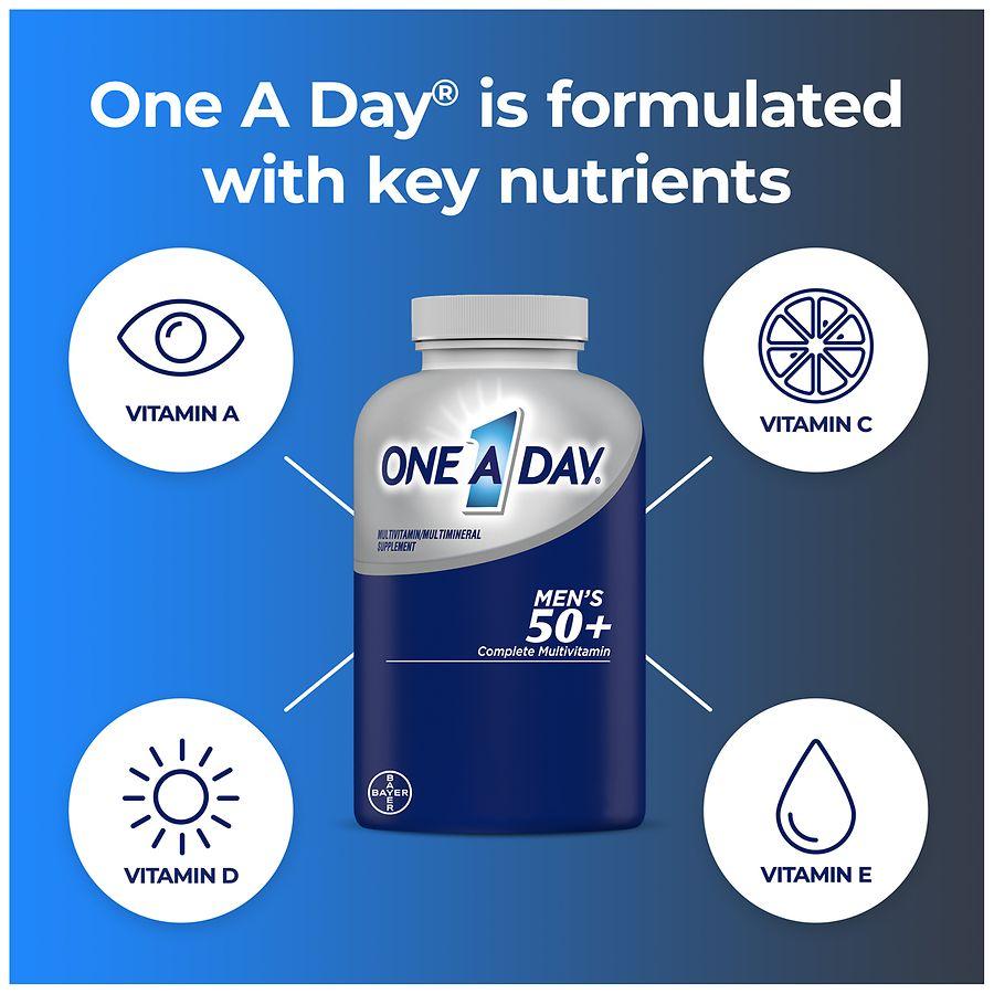 One A Day Mens 50+ Multivitamin