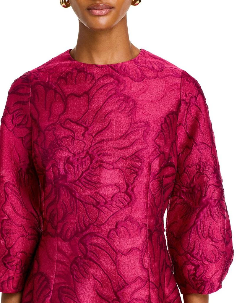 Teri Jon Floral Jacquard Dress 2