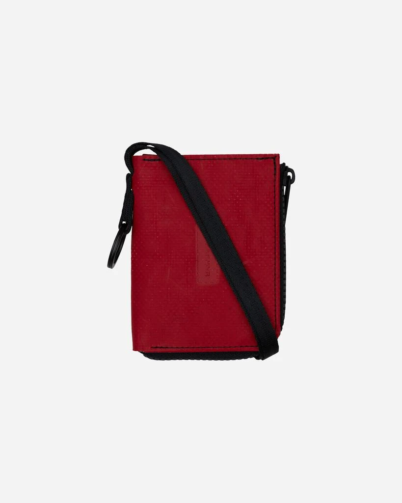 Freitag F255 Parker Medium Wallet Red / Grey 2
