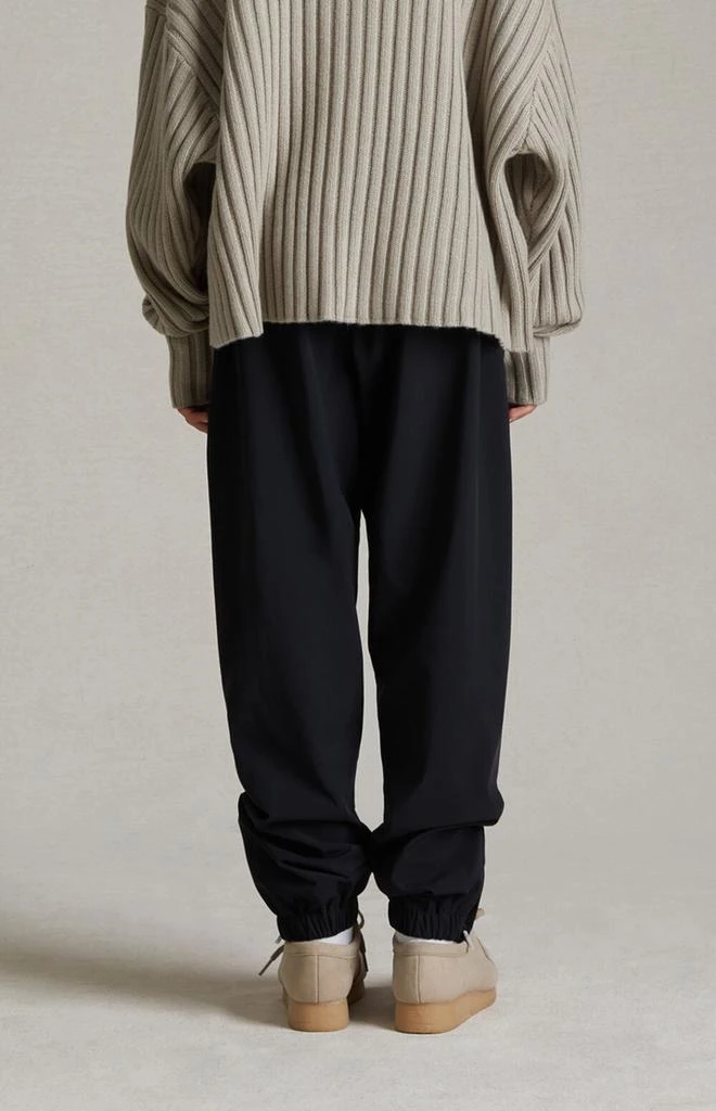 Essentials Essentials Jet Black Nylon Track Pants 6