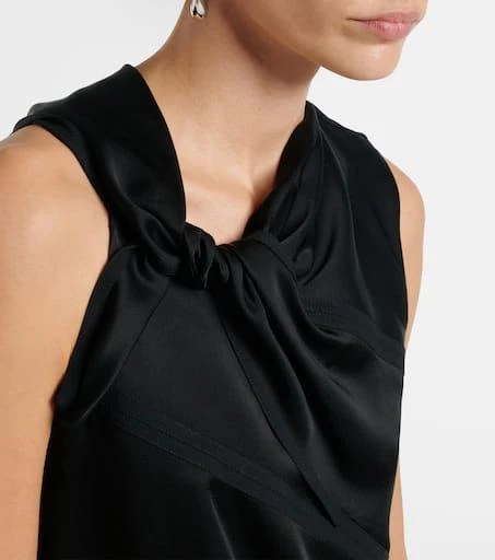 Jil Sander Asymmetric satin top 4