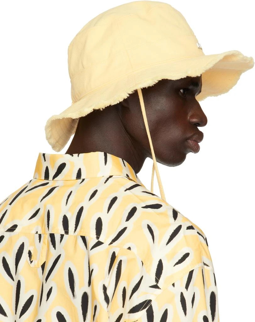 Jacquemus Yellow 'The Artichaut' Bucket Hat 3