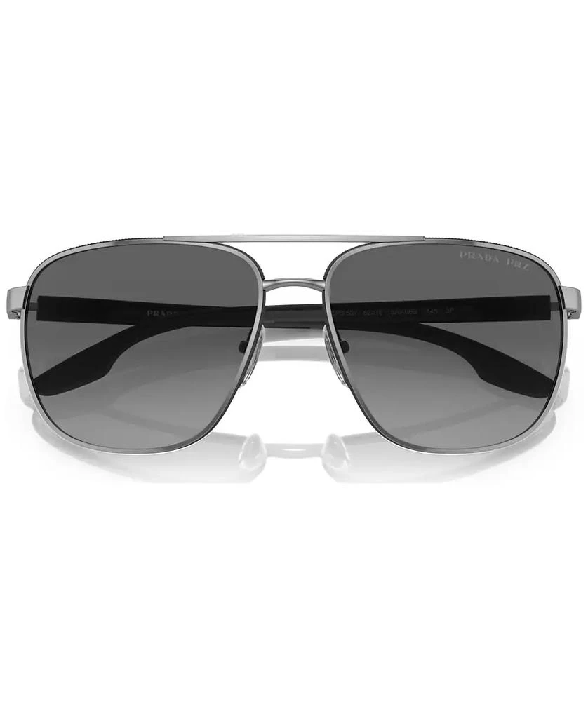 Prada Men's Polarized Sunglasses, PS 50YS62-YP 5