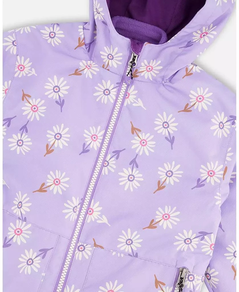 Deux par Deux Big Girls 3-in-1 Two-Piece Mid-Season Outerwear Set Print 2