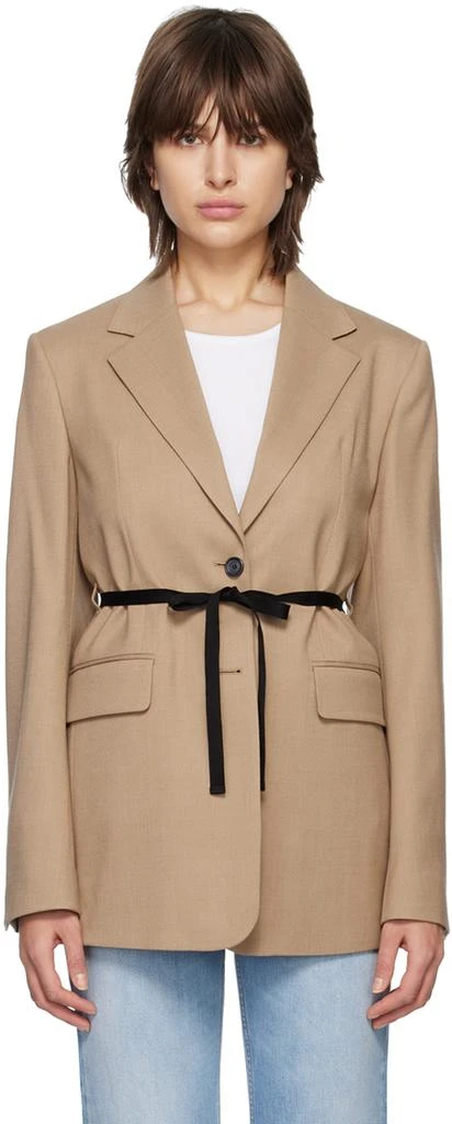 FILIPPA K Beige Alison Blazer 1