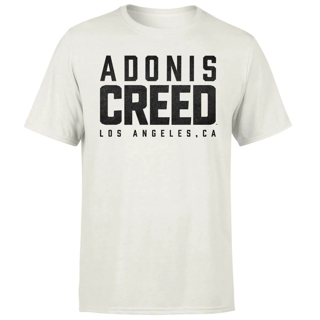 Original Hero Creed Adonis Creed LA Logo Men's T-Shirt - Cream 1