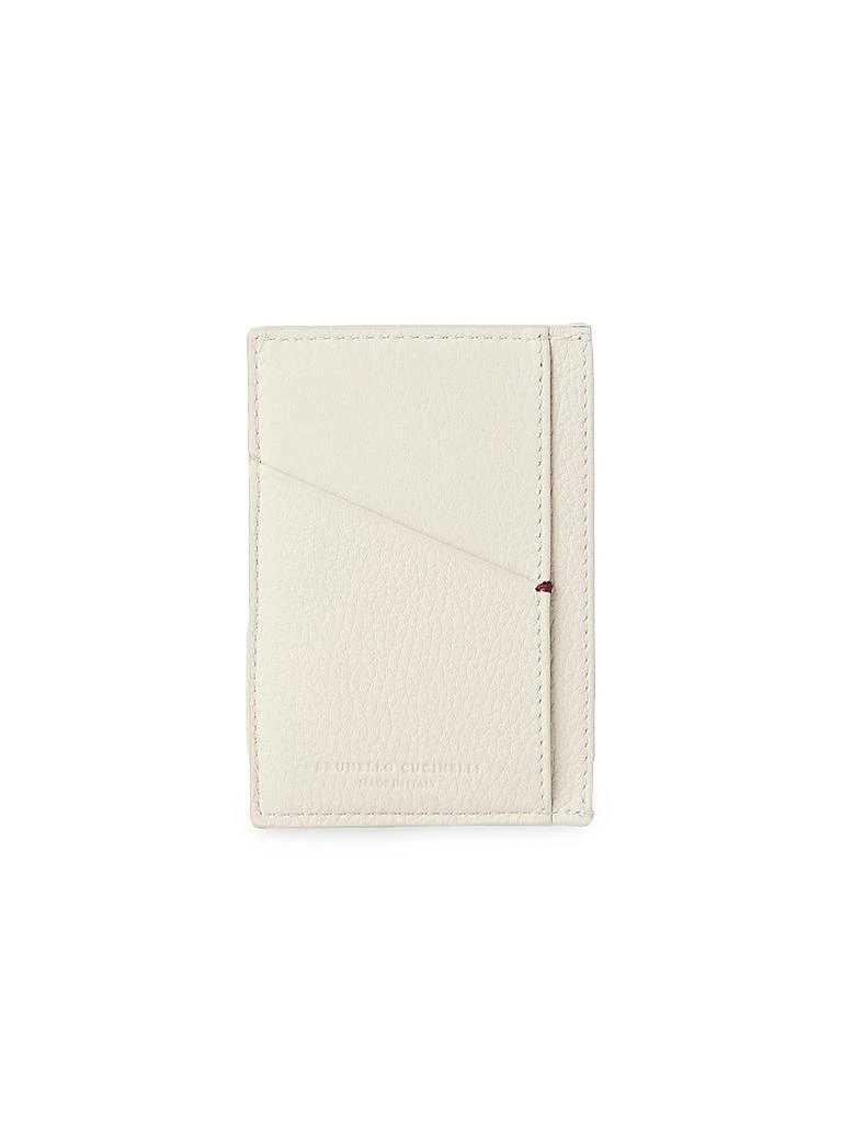 Brunello Cucinelli Fine Grain Calfskin Card Holder 2
