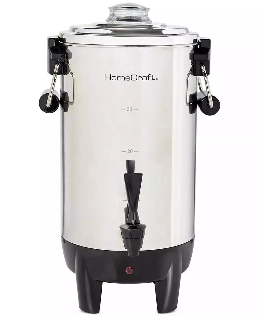 HomeCraft HCCU30SS Quick-Brewing Automatic 30-Cup Coffee Urn 1