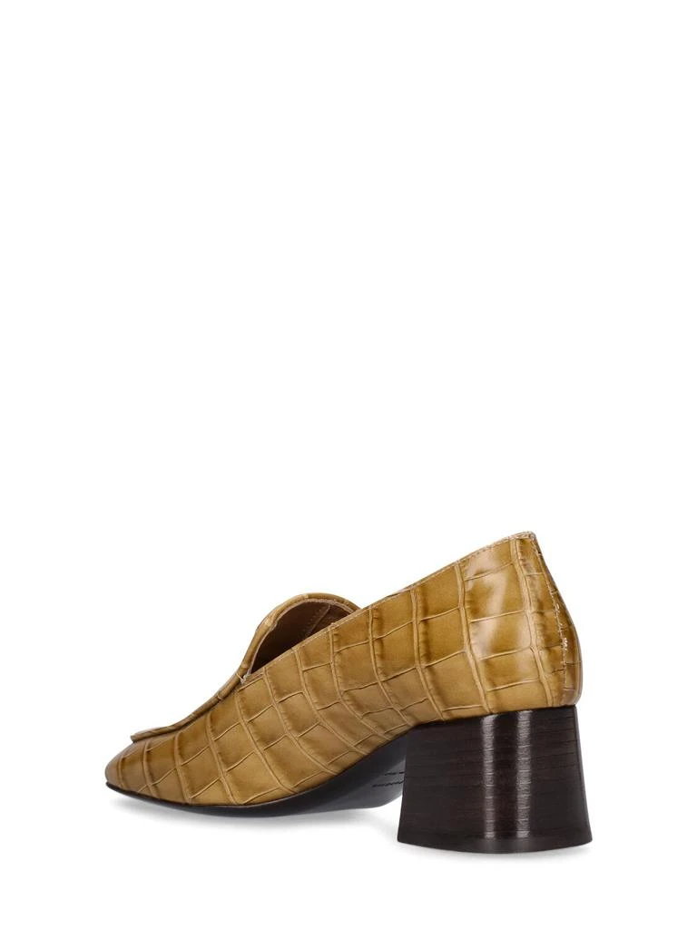 Totême 55mm The Block Heel Leather Pumps 3