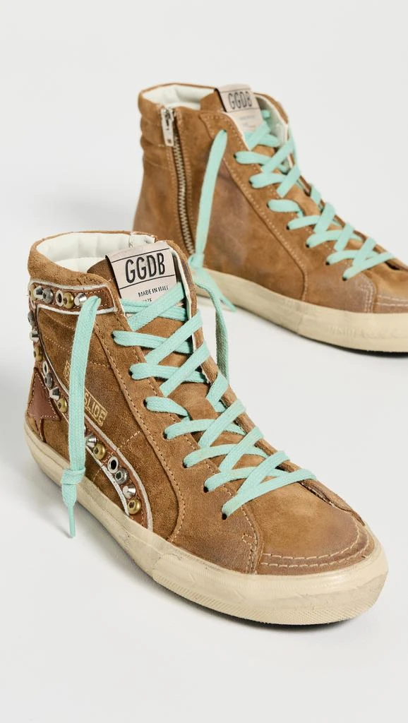 Golden Goose Slide Classic Suede Sneakers 4