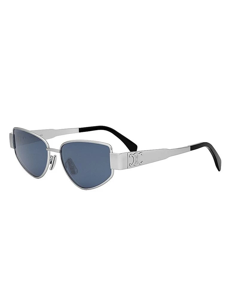 Celine Triomphe 55MM Geometric Sunglasses - Accessories  display picture 3