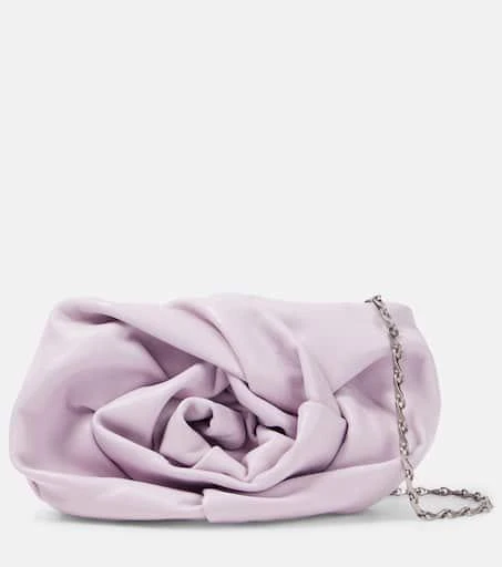 Burberry Rose leather clutch 1