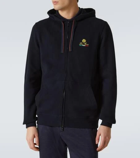 Loro Piana Hooded Bomber Horsey sweatshirt 3