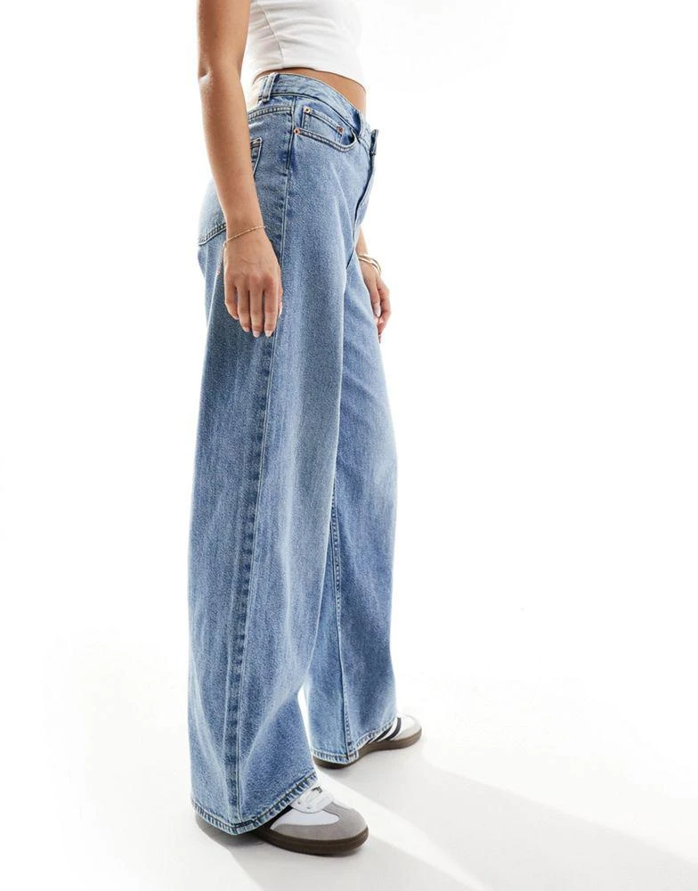 JJXX JJXX Tokyo wide fit jeans in light blue wash 1