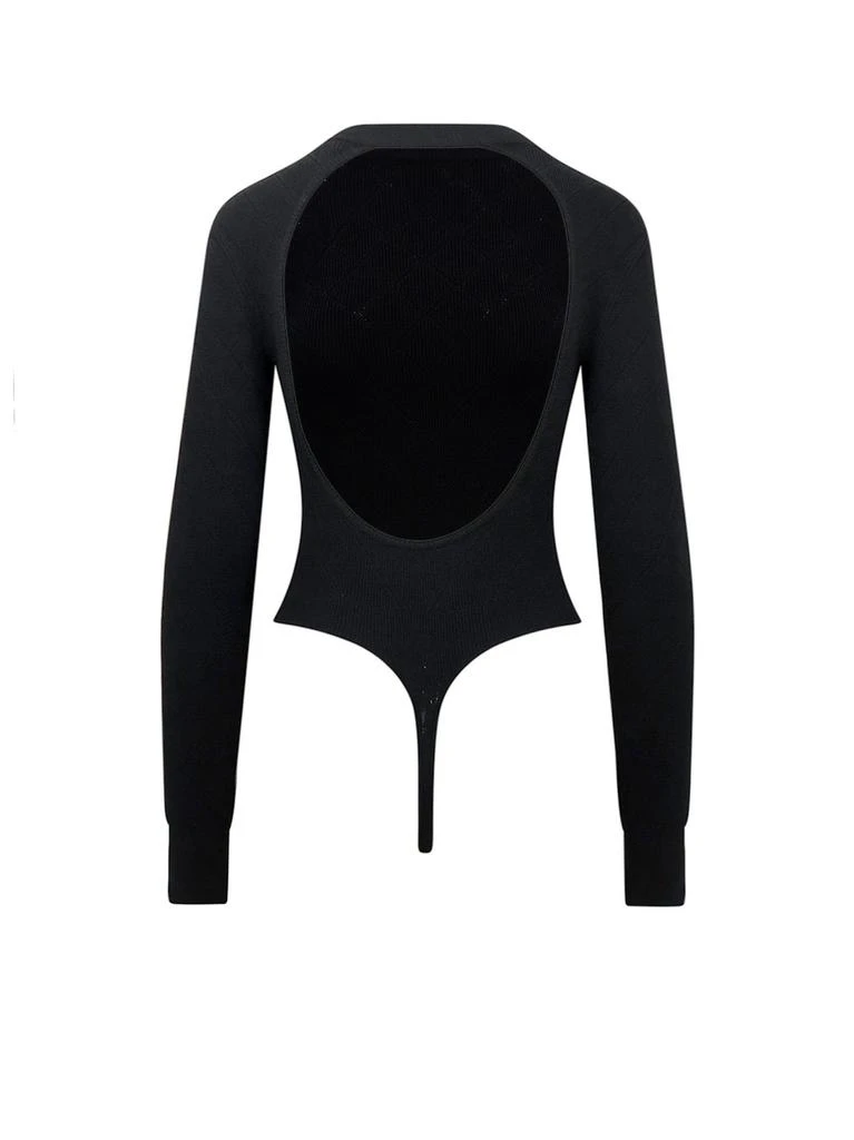 Balmain Balmain Ribbed Long-Sleeved Bodysuit 2