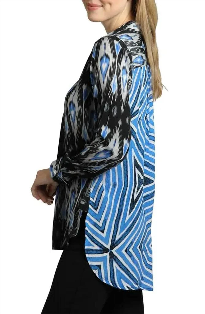 APNY Apny - Abstract Print Blouse 3