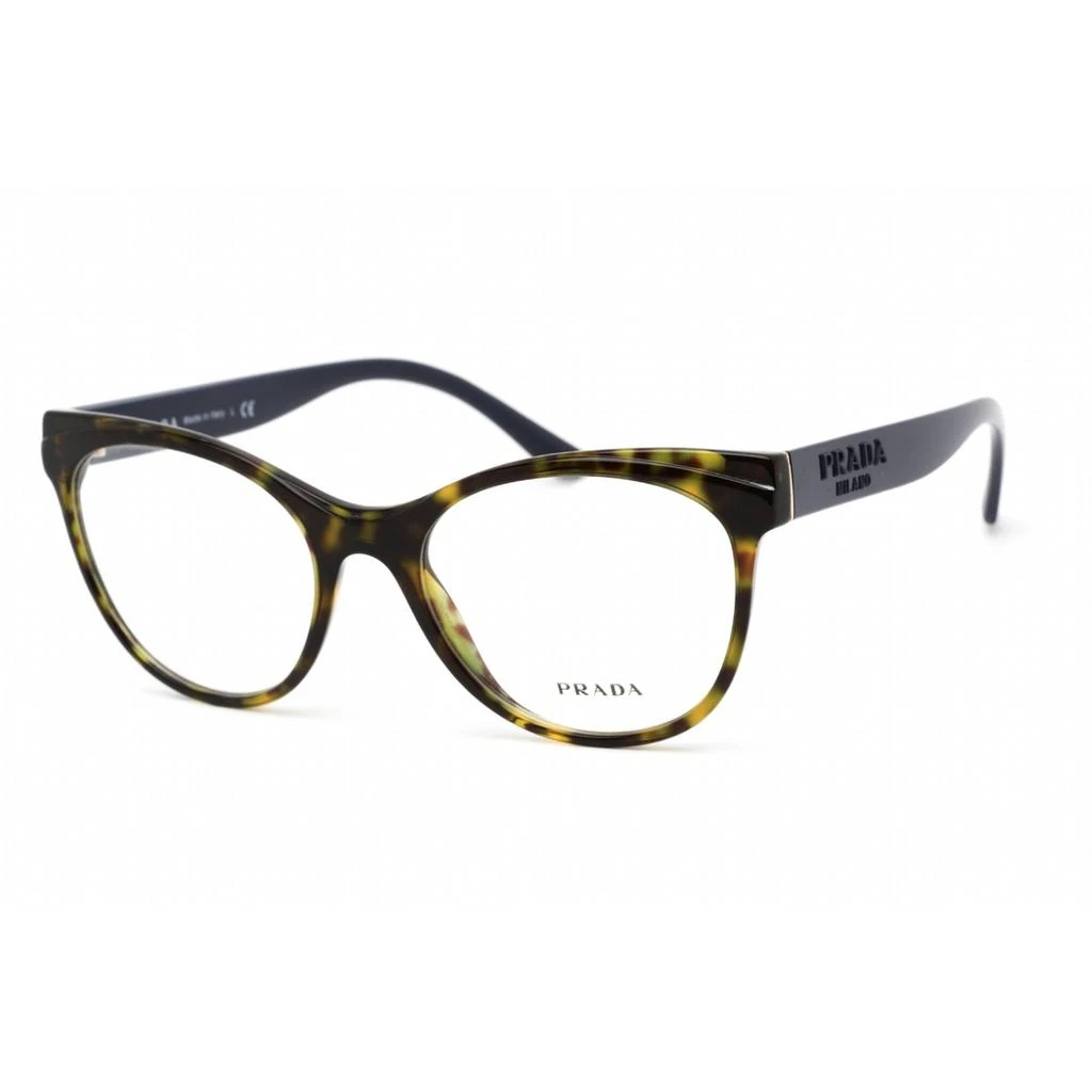 Prada Prada Women's Eyeglasses - Dark Havana Plastic Cat Eye Shape Frame | 0PR 05WV 2AU1O1 1