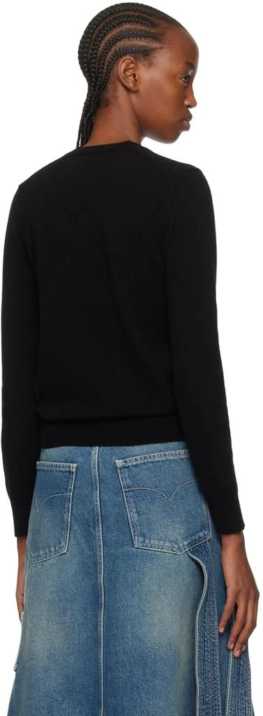 Comme des Garcons Black Heart Patch Sweater 3
