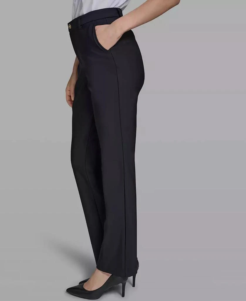 Karl Lagerfeld Paris Women
s Straight Compression Pants 3