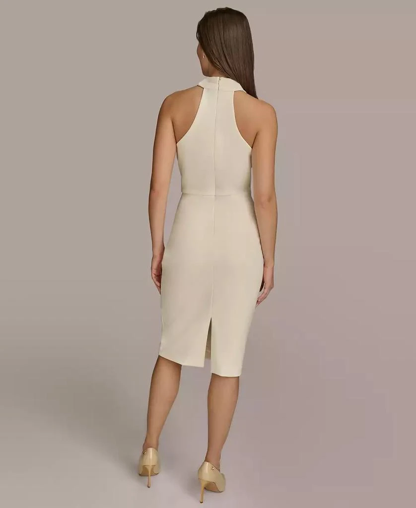 Donna Karan Women's Cowlneck Sheath Dress 7