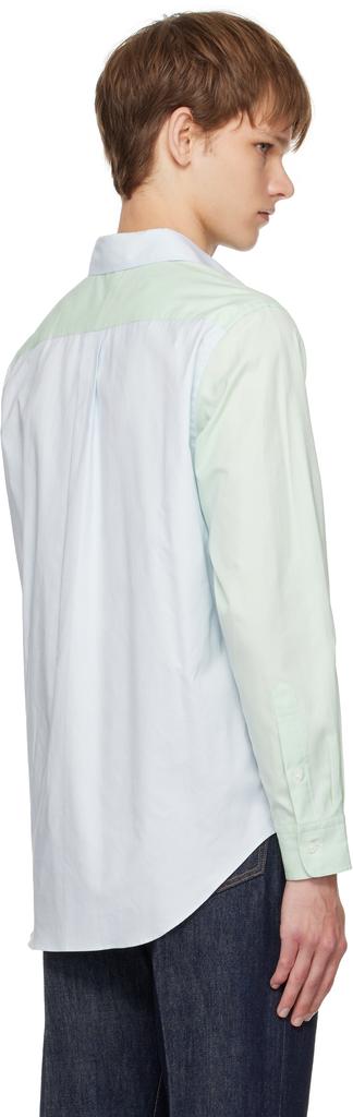 Green & Blue Finx Ox Chambray Shirt – On Sale Now with Up to 46