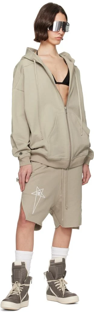 Rick Owens Off-White Champion Edition Jumbo Jason
s Hoodie 4