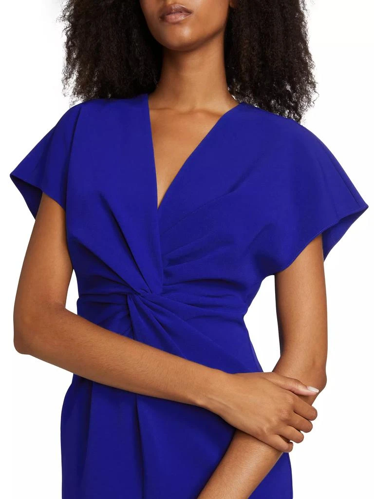 PRABAL GURUNG Jackie Twist-Front Cocktail Dress 6