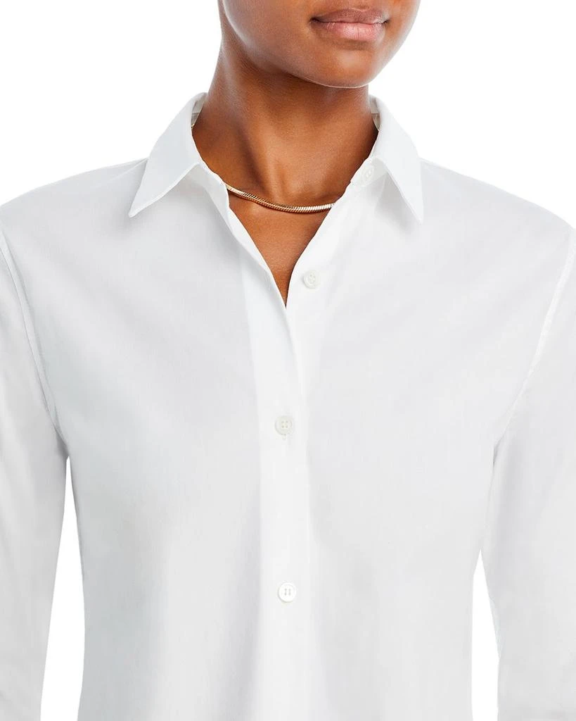 Theory Tenia Luxe Stretch Cotton Top 4