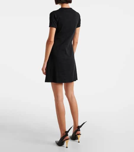 Courrèges Logo cotton jersey T-shirt dress 3