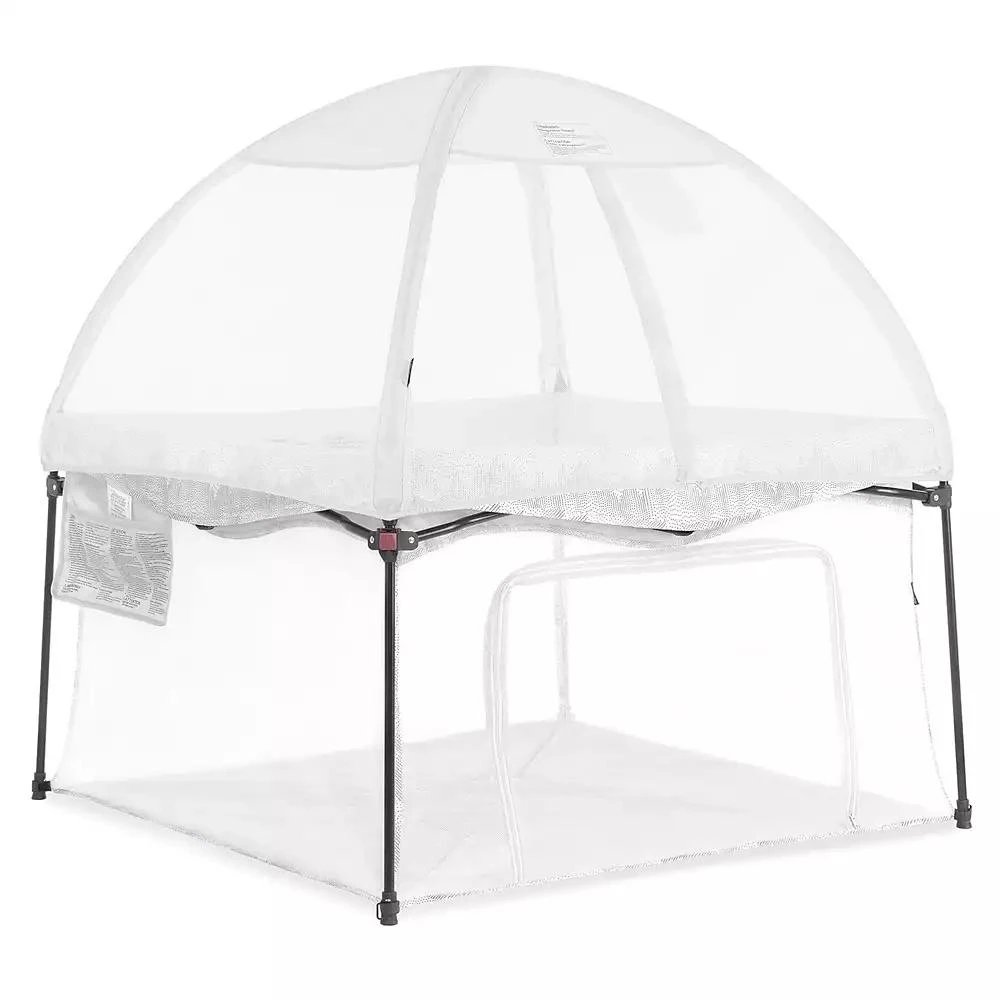 Dream On Me Baby Ziggy Square Playpen with Canopy 7