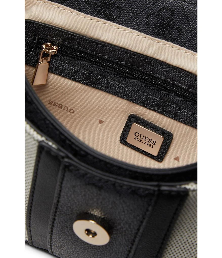 GUESS Kerima Bamboo Top Handle Flap 3