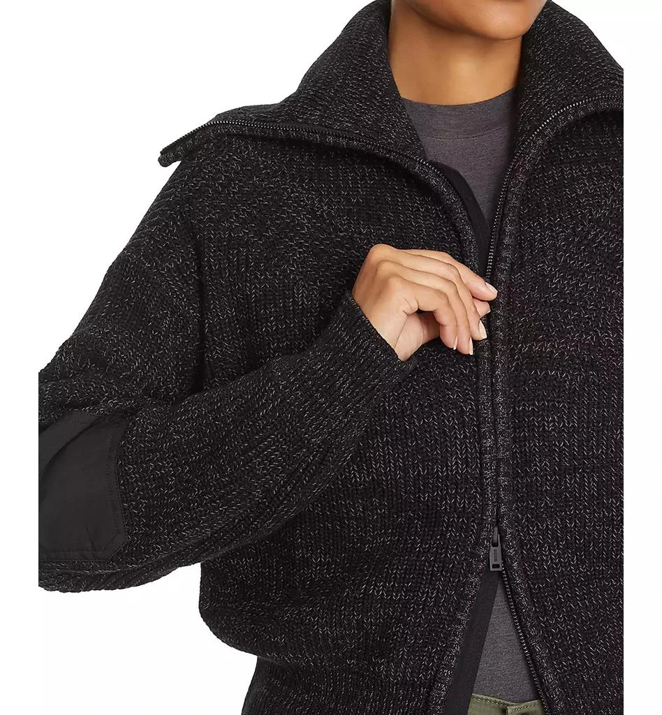 BASS OUTDOOR Women's Funnel-Neck Zippered Sweater 5