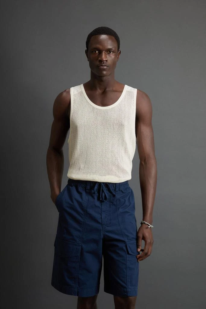 Woolrich Pure Cotton Tank Top by Todd Snyder - Men - White 1