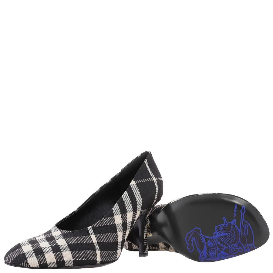 Burberry Checked Pattern Slip-On Pumps 2