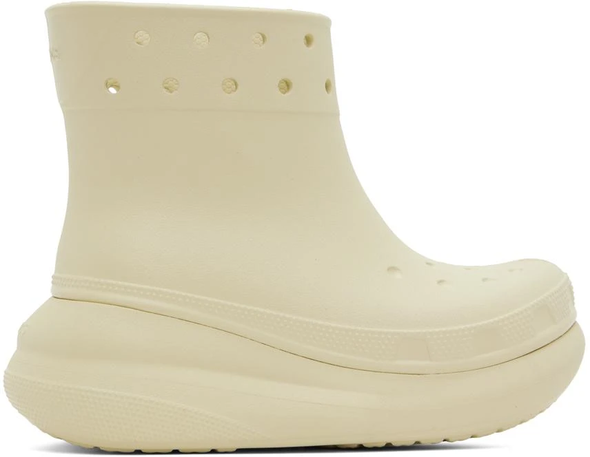 Crocs Off-White Crush Boots 1